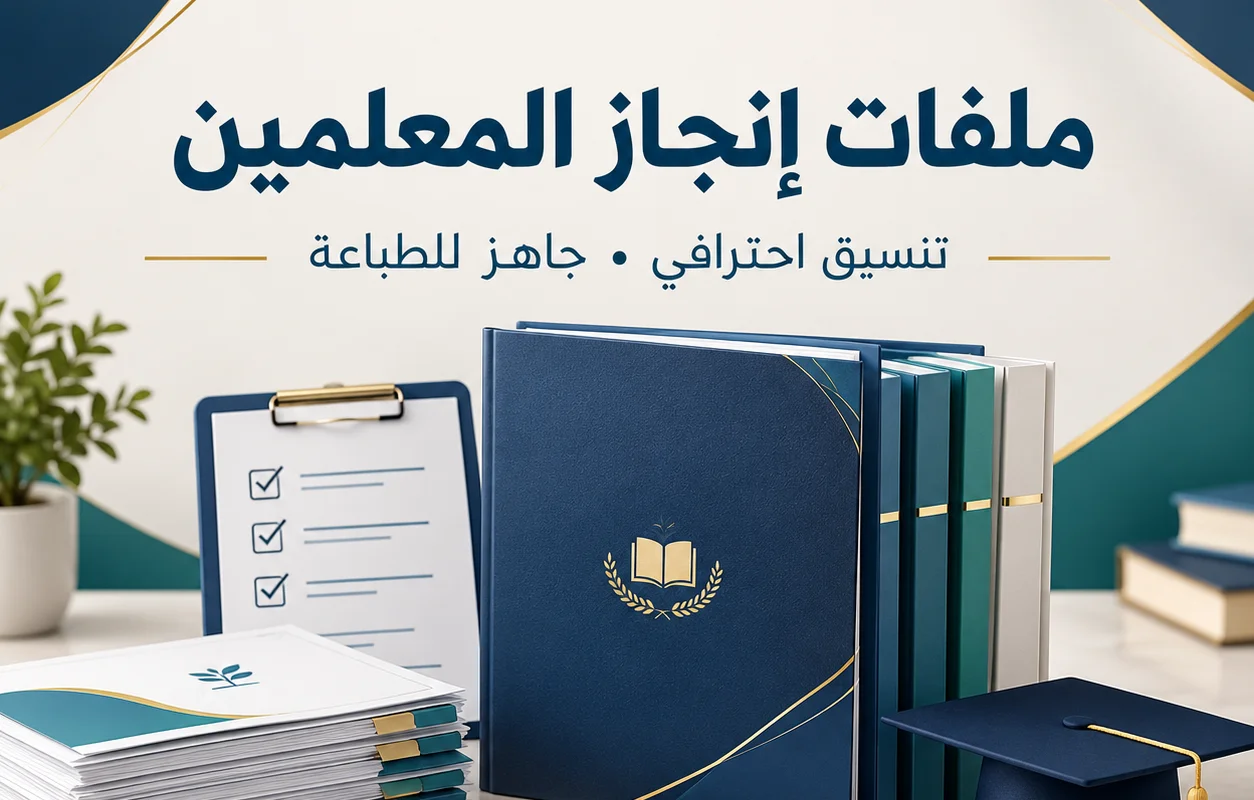 ملف الانجاز للمعلمين والمعلمات